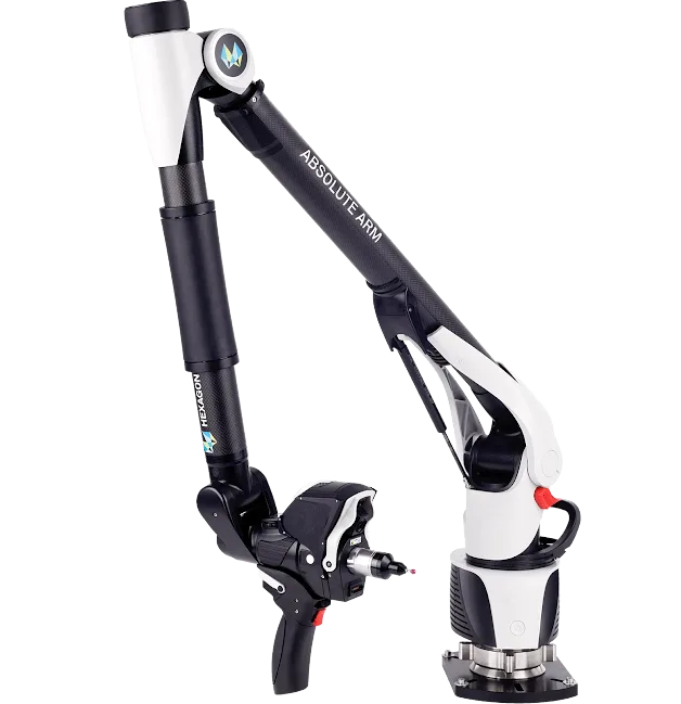 Координатно-измерительная машина Hexagon Absolute Arm 8525-7 для обмеров крупных изделий со сложными ДФиР (Допуска форм и размеров)